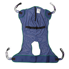 Drive, Full Body Patient Lift Sling, Mesh with Commode Cutout, Extra Large