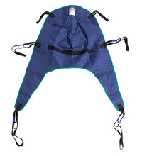 Drive, Divided Leg Patient Lift Sling with Headrest, Medium