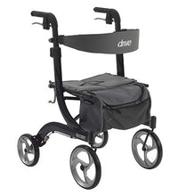 Drive, Nitro Euro Style Rollator Rolling Walker, Black