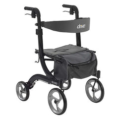 Drive, Nitro Euro Style Rollator Rolling Walker, Black
