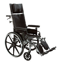 Drive, Viper Plus GT Full Reclining Wheelchair, Detachable Full Arms, 16" Seat