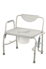 Drive, Bariatric Drop Arm Bedside Commode Chair