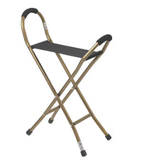 Drive, Folding Lightweight Cane with Sling Style Seat