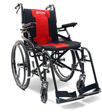 So Lite, Super Lightweight Folding Wheelchair, Black Frame