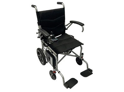 Journey Air Lightweight Folding Power Chair, Silver