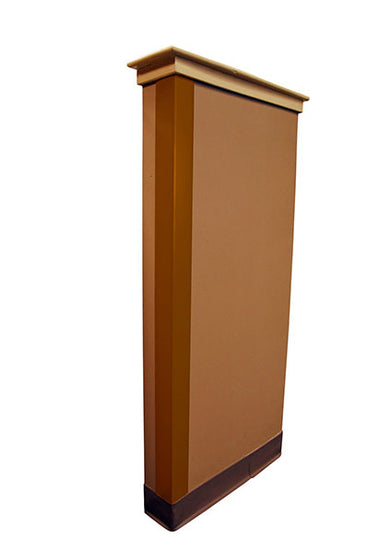 Corner Guard, Bronze w/AD, 1" x 1" x 48", Case of 20