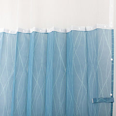 Disposable Privacy Curtains, Glacier Pattern, Case of 24