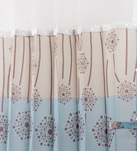 Disposable Privacy Curtains, Blossom Pattern, Case of 24