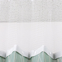 Snap Mesh Privacy Curtain Heading, 4