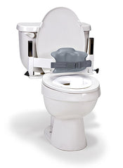 Columbia  Toilet Support - Low Back (Safety Belt & Reducer Ring) - Padded - Small