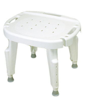 Adjustable shower seat , no arms, no back