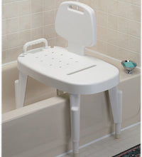 Shower transfer bench, adjustable