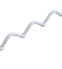 Grab bar, multi-level, plastic, 25"