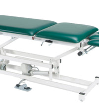 treatment table - electric hi-low, 76" L x 27" W x 18" - 37" H, 5-section