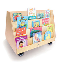 Two-Sided Mobile Book Display