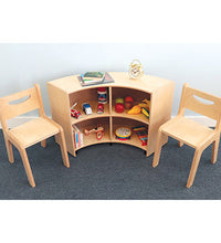 Curve Out Mobile Storage Cabinet