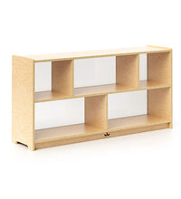 Acrylic Back Storage Cabinet, 24H