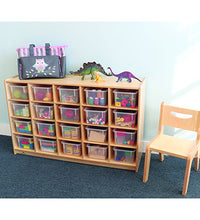 Cubby Storage Cabinet With 20 Trays