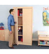 Tall And Wide Storage Cabinet