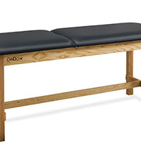 CanDo Treatment Table w/ Adjustable Back, 400 LB Capacity, 72"L x 30"W x 31"H