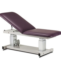 Clinton, General Ultrasound Table, 2-Section, Motorized Hi-Lo, Adj Backrest, 72" x 34"