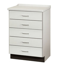 Clinton, Treatment Cabinet, Molded Top, 5 Drawers