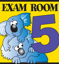 Clinton, Exam Room 5 Sign