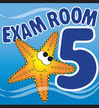 Clinton, Sign, Ocean Series, Exam Room 5 Sign