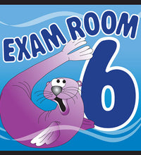 Clinton, Sign, Ocean Series, Exam Room 6 Sign