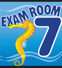 Clinton, Sign, Ocean Series, Exam Room 7 Sign