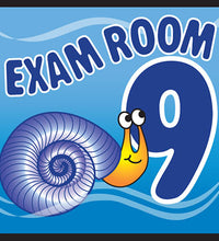 Clinton, Sign, Ocean Series, Exam Room 9 Sign