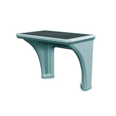 Chairs, Tables and Desks, ADA Endurance Desk, All plastic, Wall/Floor Mounted, Sand