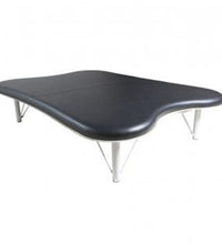 Tri W-G Mat Table, Motorized Hi-Lo (18.75"-29.75"H), Hour-Glass Top, 5'W x 7'L, 600 lb capacity