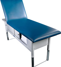 Tri W-G Treatment Table, Motorized Hi-Lo, Raised Back, 28" x 80", 500Ib capacity