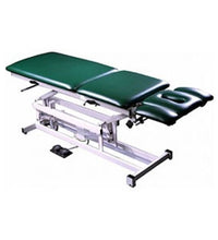 Tri W-G Treatment Table, Motorized Hi-Lo 5 section, fixed center, 27" x 76", w/ casters