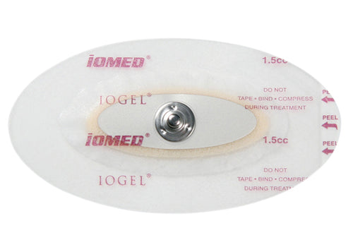 IOMED disposable electrodes - IOGEL, small 1.5cc, pack of 12