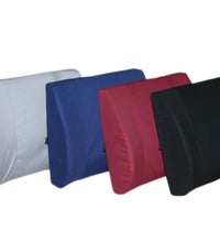 Lumbar Support Pillow - foam, with removable cotton/poly cover, 18" x 13"