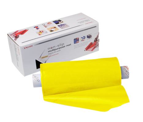 Dycem non-slip material, roll, 8"x10 yard, yellow