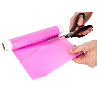 Dycem non-slip material, roll, 8"x3-1/4 foot, pink