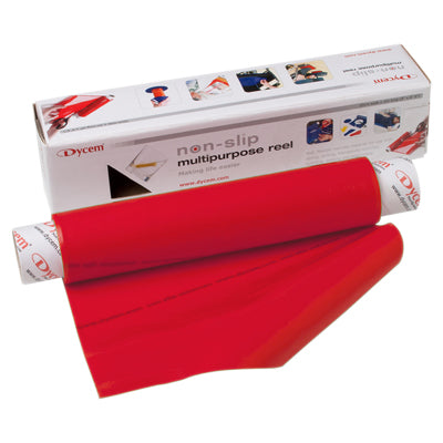 Dycem non-slip material, roll, 16"x6-1/2 foot, red