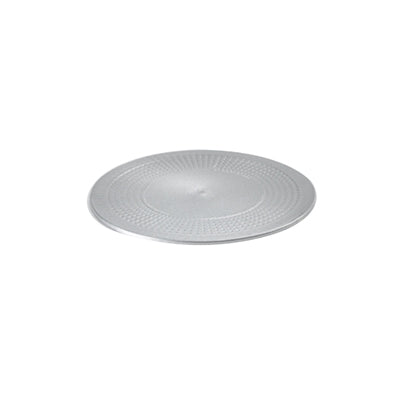 Dycem non-slip circular pad, 5-1/2" diameter, silver