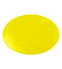 Dycem non-slip circular pad, 7-1/2" diameter, yellow