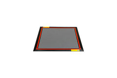 Dycem, CleanZone Floor Mat System, 4' x 4', Titanium