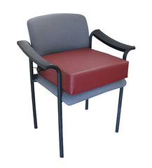 High elevating seat cushion, Burgundy