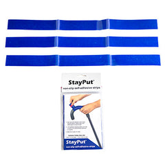 Stayput non-slip material, self-adhesive strips, 1.25