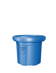 Food Grade Receptacle w/Lid, Blue, 20 gal