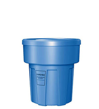 Food Grade Receptacle w/Lid, Blue, 30 gal