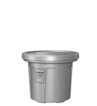 Flame Retardant Receptacle w/Lid, Gray, 20 gal