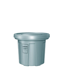 Flame Retardant Receptacle w/Lid, Blue, 20 gal