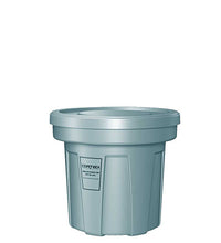 Flame Retardant Receptacle w/Lid, Blue, 22 gal